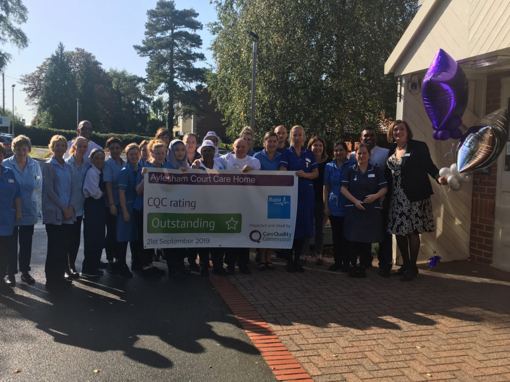 Bupa makes a song and dance with ninth Outstanding care home