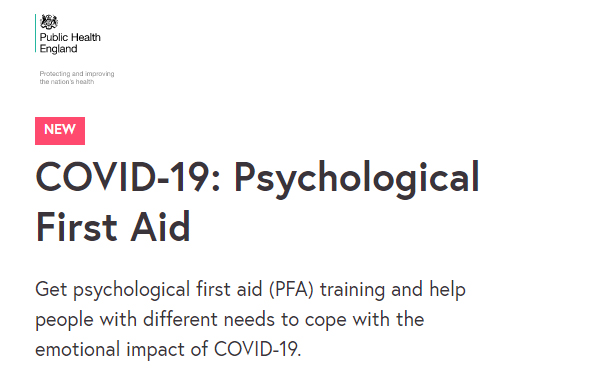 Psychological first aid training offered to frontline staff