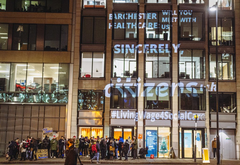GALLERY: Barchester protest in pictures