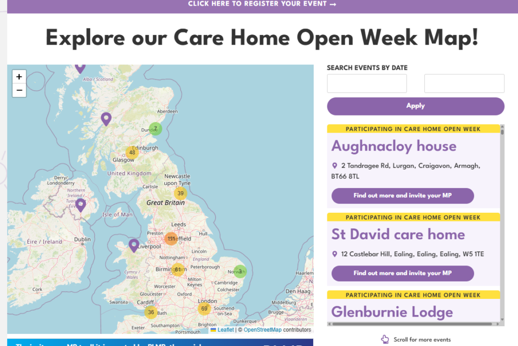 ‘Invite Your MP’ toolkit launched for care home open week