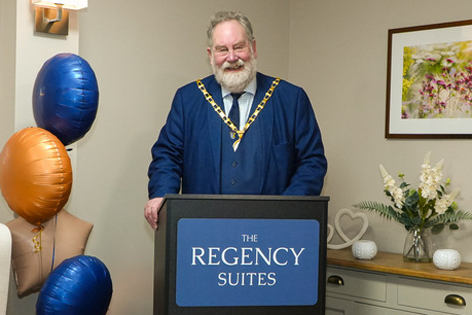 Mayor opens Regency Suites at Priesty Fields care home in Congleton