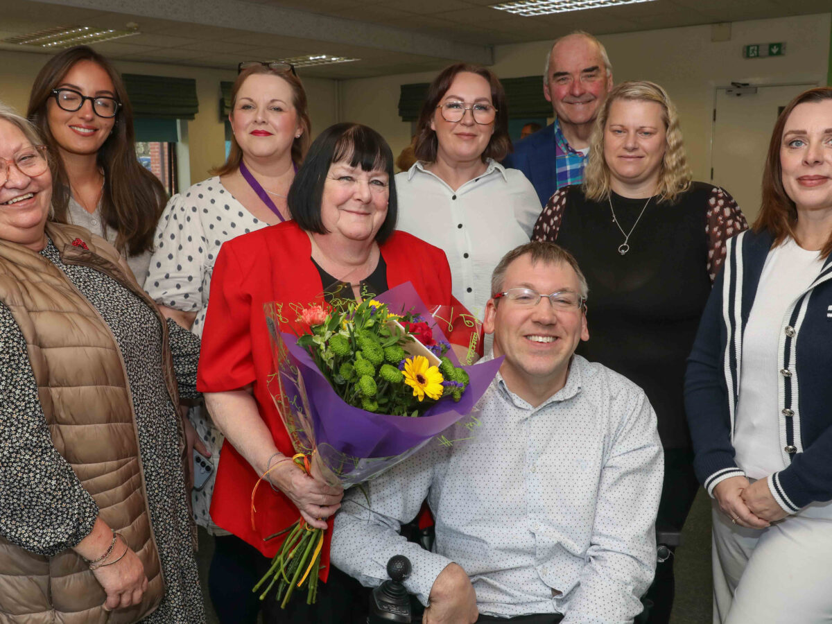 Care sector “inspiration” retires after 45 years training thousands and earning palace honour