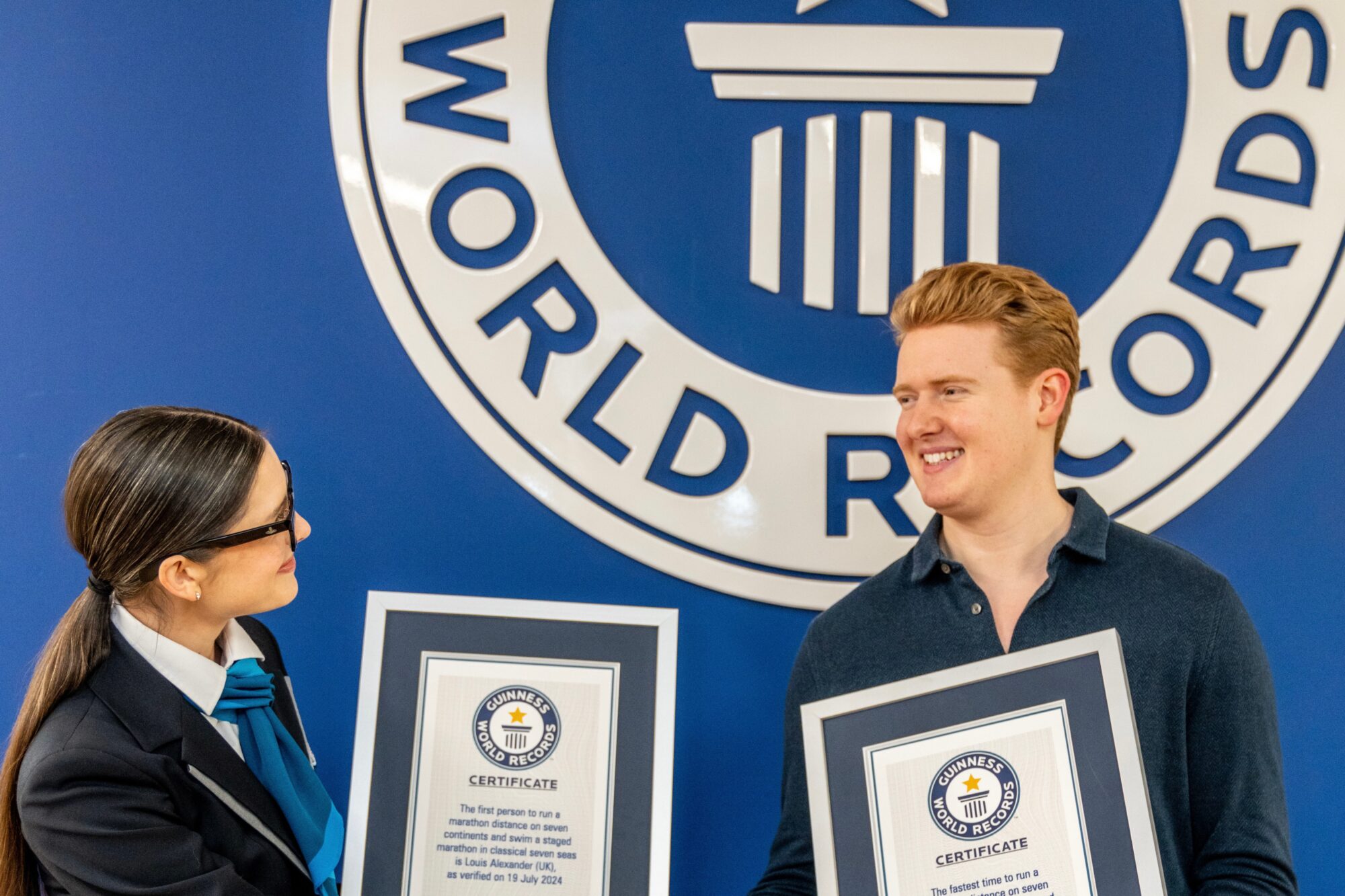 British adventurer and world record holder, Louis Alexander, will